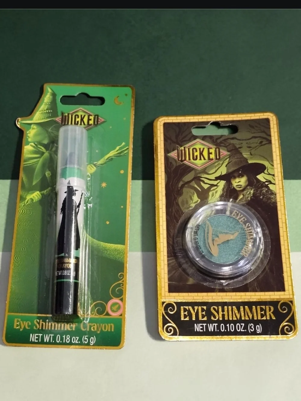 Wicked Elphaba Eye Crayon & Shimmer Makeup Duo